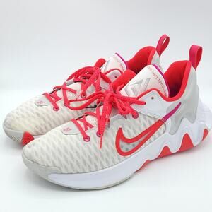 Nike Giannis Immortality CZ4099-101 White Red Men's size 10